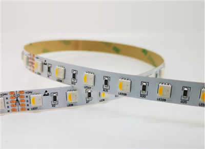 5050 SMD Fleksibilna RGBW LED traka DC24V 60LEDs/M